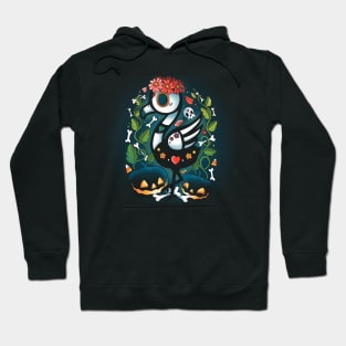 Dia de los Flamingos Hoodie